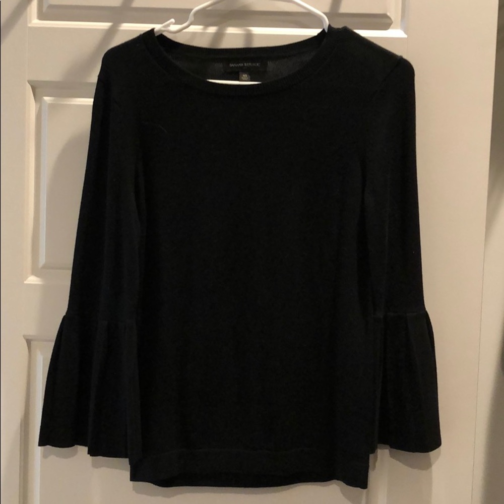 Banana Republic sweater with bell sleeves